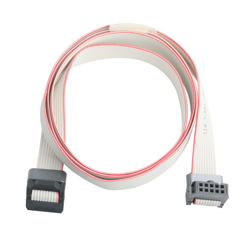 IDC FC-10Pin 2,54 мм проход UL2651 28AWG*10P Idc Flat Ribbon Cable 1,27 мм проход 10 пин для электронных OEM / ODM