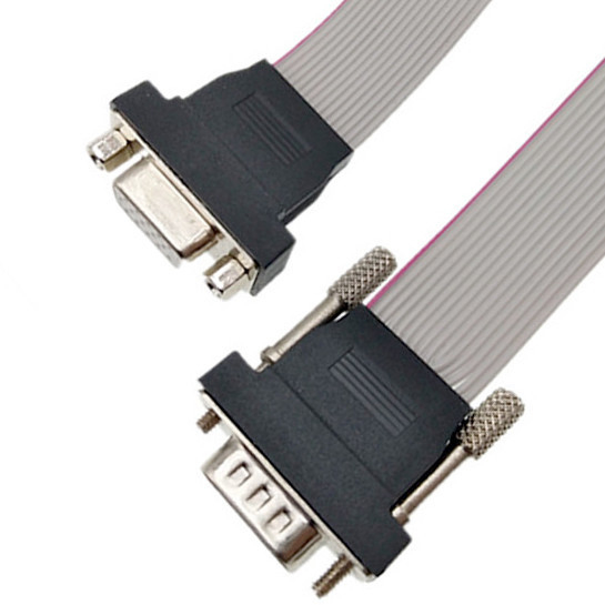 Мужчина VGA HDB15 к женскому соединителю дисплея lvds соединителя ленточного кабеля 15pin