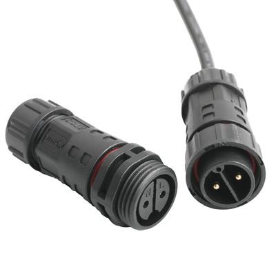 Водонепроницаемый круговой силовой кабель M20 от мужского до питча 2.0 JST PHR-6 Wire UL2464 24AWGX5C