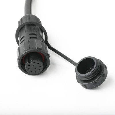 UL2464 24AWGX5C водонепроницаемая проволока M16 женская до ширины SH1.0 9P Круговой кабель соединителя