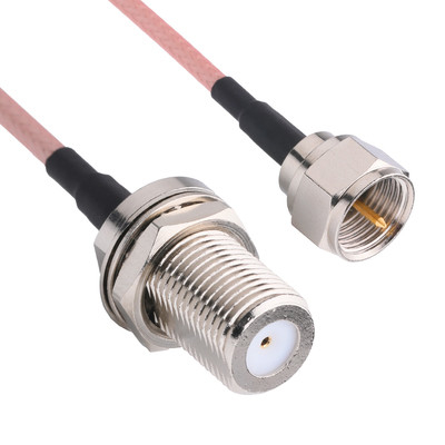 RG-179 Rf Коаксиальный кабель 75 OHMS TE 5415226-1 до Amphenol Connex 222114-10 ROHS
