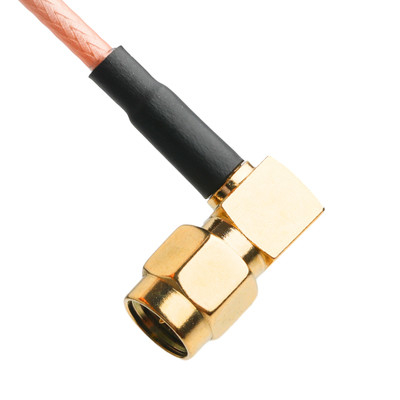 ROHS RF Коаксиальные соединители RG316 Кабель RA SMA Включатель прямого угла Включатель кабеля