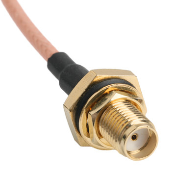 Золотой контакт RG316 Коаксиальный кабель SMA Мужской прямой разъем к SMA Женский блок