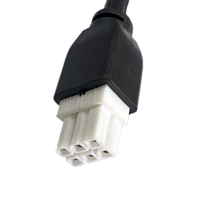 Настройка на заказ 2 3 4 5 6 Pin Molex 5557 6pin 4,2 мм кабель питча UL2464 20AWG*6C OD6,4 мм ЧЕРНЫЙ