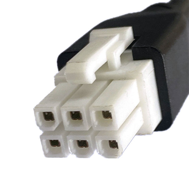 Настройка на заказ 2 3 4 5 6 Pin Molex 5557 6pin 4,2 мм кабель питча UL2464 20AWG*6C OD6,4 мм ЧЕРНЫЙ