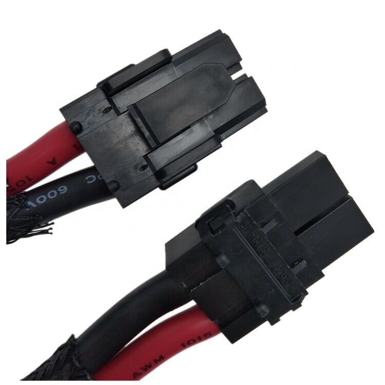 Жгут проводов на заказ с разъемом Molex 428160212 2Pin с шагом 10 мм и кабелем 8 AWG