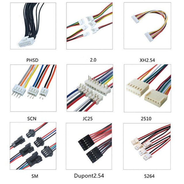 Кабельная сборка на заказ с разъемом JST и настраиваемой длиной, сертифицированная по ISO9001