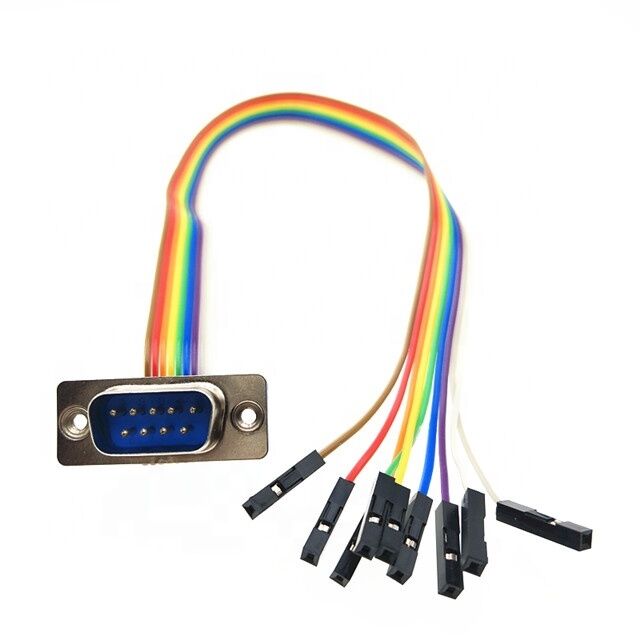 Кабельный шлейф с шагом 2,54 мм, сертифицированный RoHS, с индивидуальной длиной для разъема DB9 Dupont