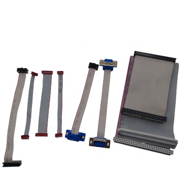 D-SUB DB9 к IDC Flat Ribbon Cable Assembly с позолоченным разъемом и 2,54 мм продольным проходом для приложения с настраиваемой длиной