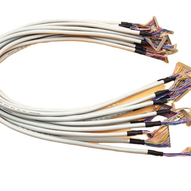 30pin Hirose DF19-30s-1c to 40pin DF13-40S-1.25C  Copartner Lvds Lcd Cable
