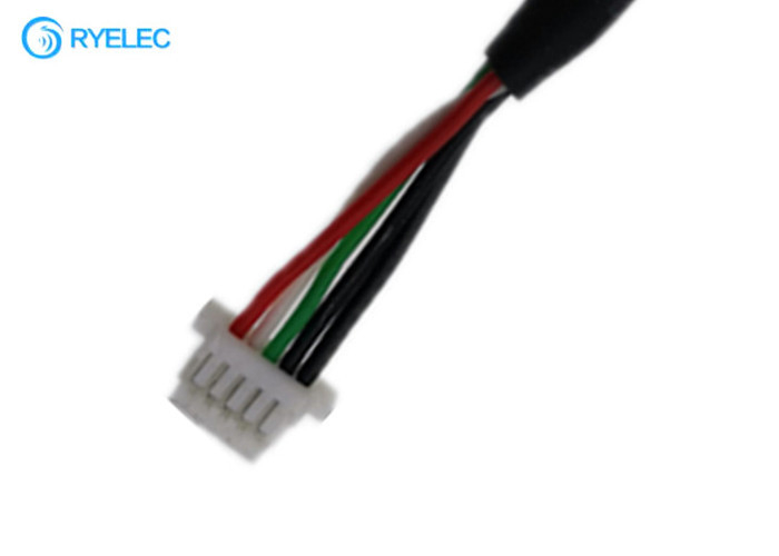 Custom 1.0mm Pitch 5 Pin SH Micro JST Connector To USB A  Right Angle Male Plug Cable