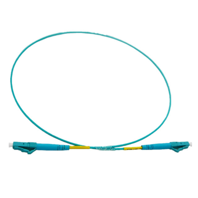 кабель PVC прыгуна гибкого провода оптического волокна 10M мультимодный OM3 LC LC