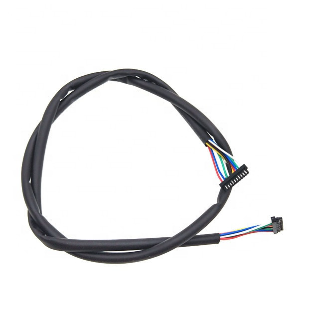 Кабель PVC Pin DF52-10P-0.8C  тангажа 10 проводки 0.8mm Awg Ul1571 32 изготовленный на заказ