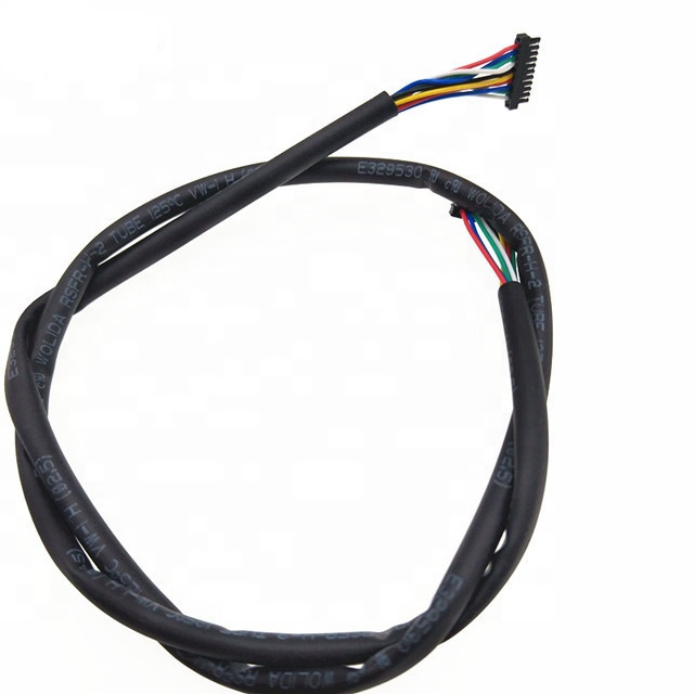 Кабель PVC Pin DF52-10P-0.8C  тангажа 10 проводки 0.8mm Awg Ul1571 32 изготовленный на заказ