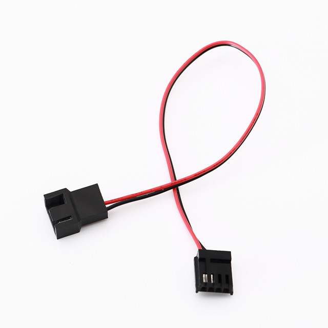 Pin неповоротливого привода материнской платы небольшой к силовому кабелю Splitter 4pin заголовка вентилятора радиатора C.P.U.