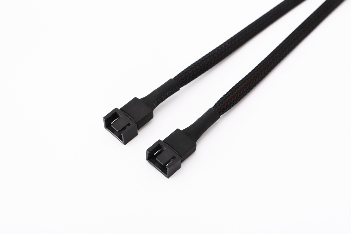 Splitter вентилятора ПК Ul1007 22awg привязывает Pin Splitter 4 вентилятора Pwm к Pin 3